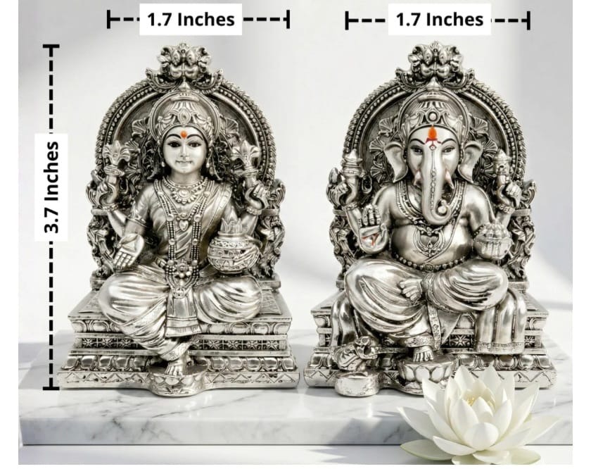 [KDC-IDL-0131] Religious Idol - Laxmi Ji Ganesh Ji