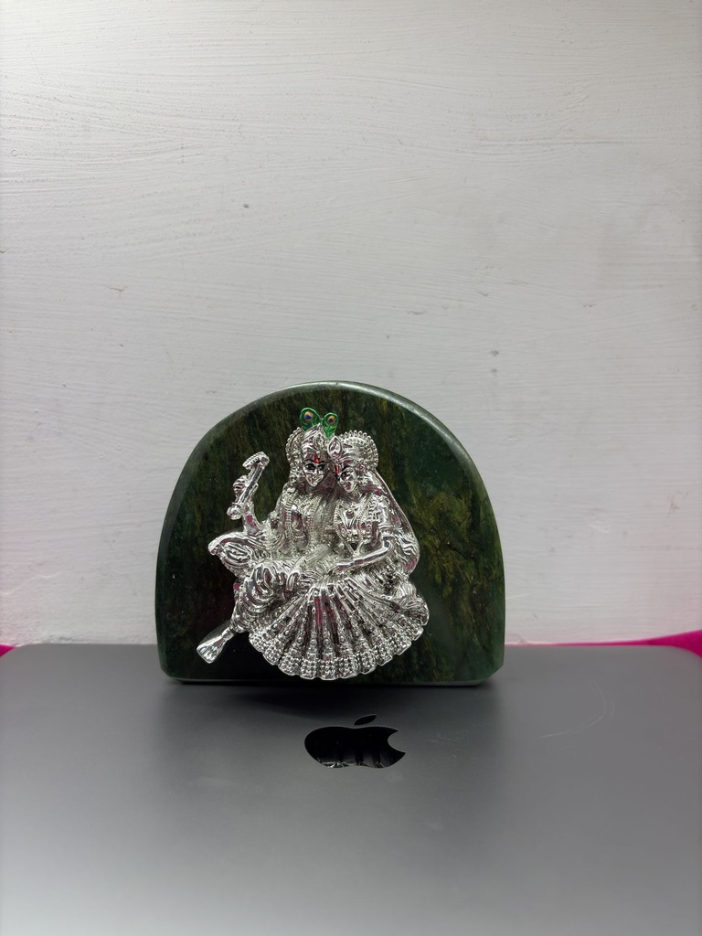 [KDC-IDL-0016] Religious Idol - Radhakrishna Ji With Jade