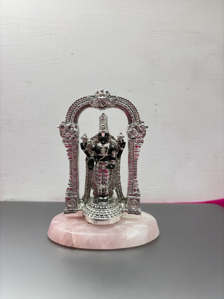 Tirupati Ji with Rose Quartz